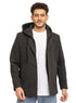 Gunmetal Hoodie Balto Jacket - Khotwh
